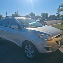The new addition 39000 miles just a bit over 8000$ 2012 Hyundai Tuscan  couldn't be more pleased.