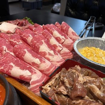 Hodori BBQ - This was a small beef combo- but there's so much food! More than enough for 2 people! - Korean Near Me - Arcadia, California Hodori BBQ - This was a small beef combo- but there's so much food! More than enough for 2 people! - Korean Near Me - Arcadia, California