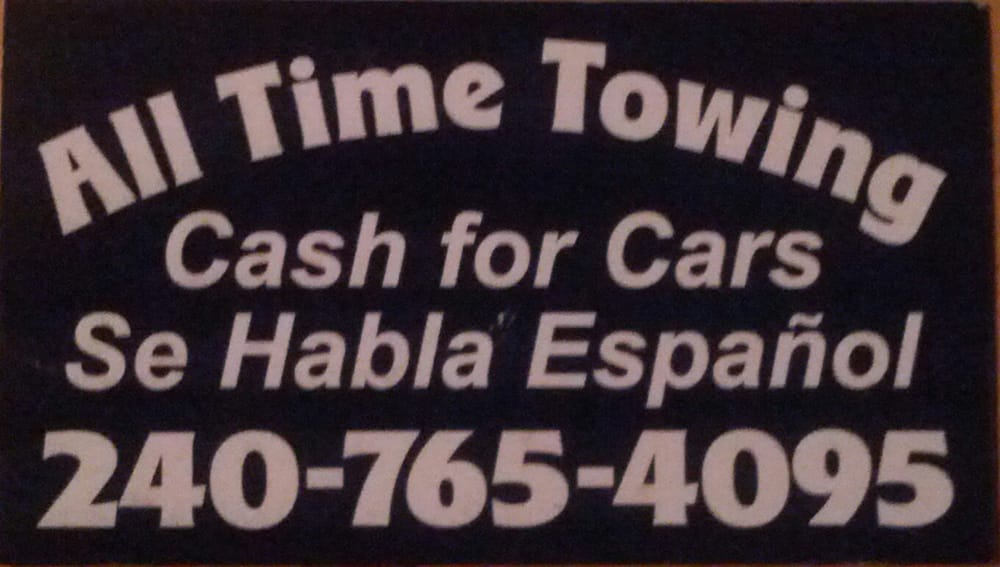 ALL TIME TOWING Updated March 2024 11217 Maryland Ave, Beltsville