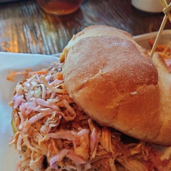 Ore Nell's Barbecue - Pulled pork with a side of Cole Slaw - American Near Me - Kittery, Maine Ore Nell's Barbecue - Pulled pork with a side of Cole Slaw - American Near Me - Kittery, Maine