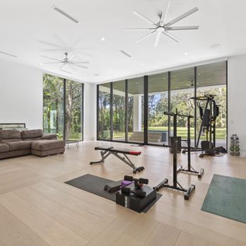 Palm Beach Audio Visions - Lighting, build in speakers and TV install for home gym - Home Automation Near Me - West Palm Beach, Florida Palm Beach Audio Visions - Lighting, build in speakers and TV install for home gym - Home Automation Near Me - West Palm Beach, Florida