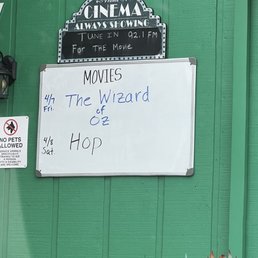 This KOA is also a Drive-In This KOA is also a Drive-In