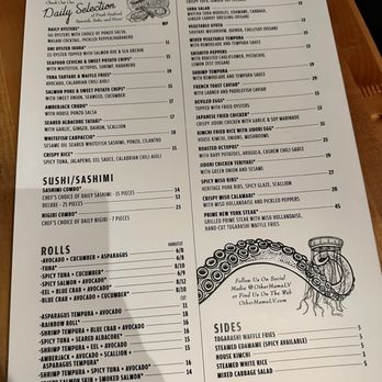Other Mama - Menu - Sushi Bars Near Me - Las Vegas, Nevada Other Mama - Menu - Sushi Bars Near Me - Las Vegas, Nevada