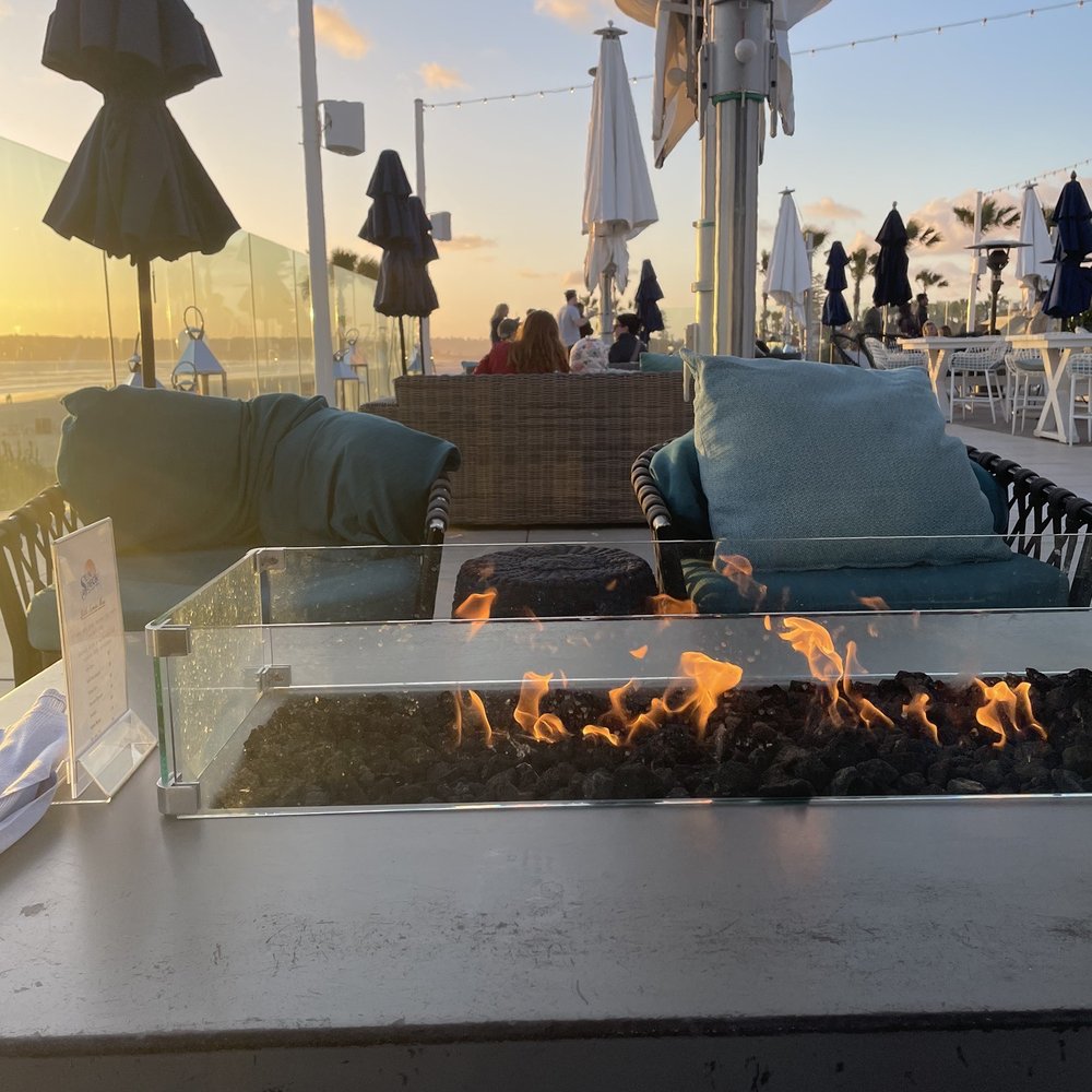Sun Deck - They require $100 purchase to sit in these spots but easy to do. - American Near Me - Coronado, California Sun Deck - They require $100 purchase to sit in these spots but easy to do. - American Near Me - Coronado, California