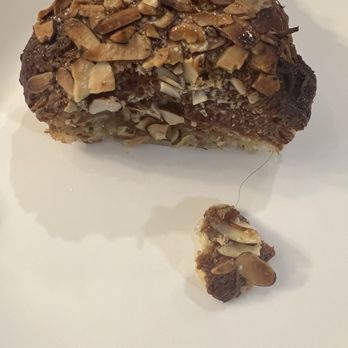 Elka Bee's Coffee Haus - Hair baked into my almond croissant - Coffee & Tea Near Me - Wilsonville, Oregon