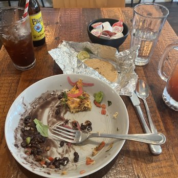 Amerikas - The leftovers of huevos con chorizo - Latin American Near Me - Oak Park, Illinois Amerikas - The leftovers of huevos con chorizo - Latin American Near Me - Oak Park, Illinois
