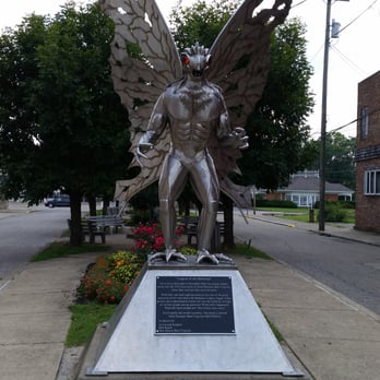 Mothman Statue - The mothman - Landmarks & Historical Buildings Near Me - Point Pleasant, West Virginia