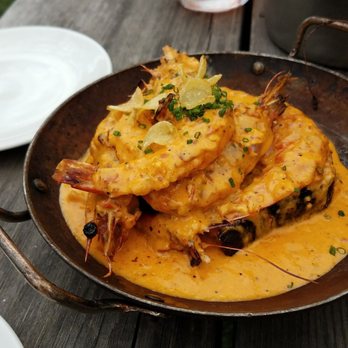 The Optimist - Saucy shrimp a La Plancha. And don't worry no sauce was left behind - Seafood Near Me - Atlanta, Georgia