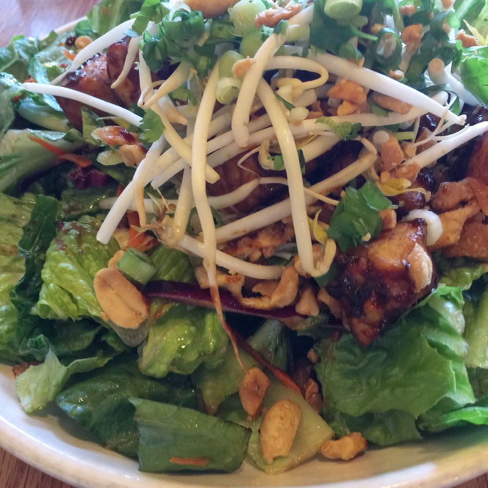 Zen Zero - Tofu spring roll salad - Asian Fusion Near Me - Lawrence, Kansas Zen Zero - Tofu spring roll salad - Asian Fusion Near Me - Lawrence, Kansas