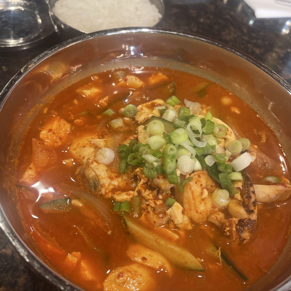 Seoul Hotpot - Lunch special soft tofu soup with Korean side dishes - Korean Near Me - Las Vegas, Nevada Seoul Hotpot - Lunch special soft tofu soup with Korean side dishes - Korean Near Me - Las Vegas, Nevada