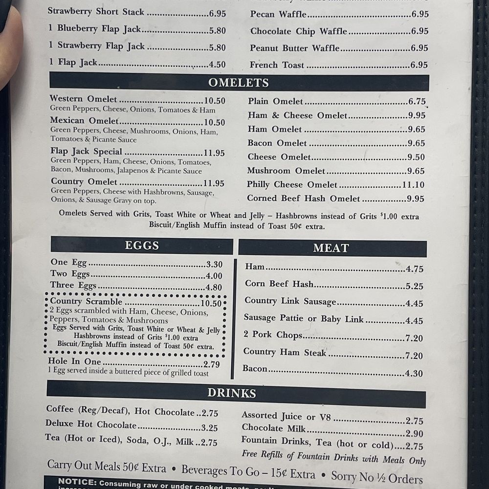 Flap Jacks - a menu for a restaurant - Breakfast & Brunch Near Me - Lynn Haven, Florida Flap Jacks - a menu for a restaurant - Breakfast & Brunch Near Me - Lynn Haven, Florida