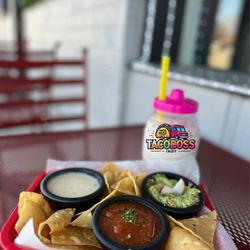 Taco Boss - Trío/ chips