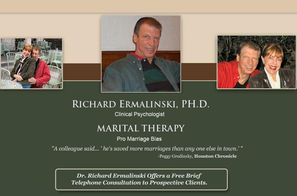 Richard Ermalinski, PH.D - grief counselor in Sugar Land, TX