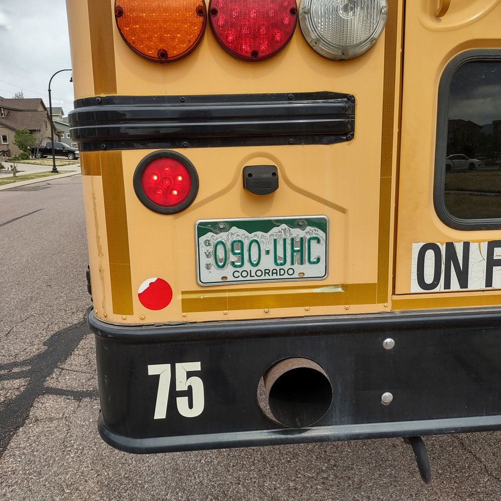 Banning Lewis Ranch - Bus abandoned for at least 20-30 minutes, engine on! Purse in the driver seat (pic). Wake up! May 17th, 2022. - Recreation Centers Near Me - Colorado Springs, Colorado