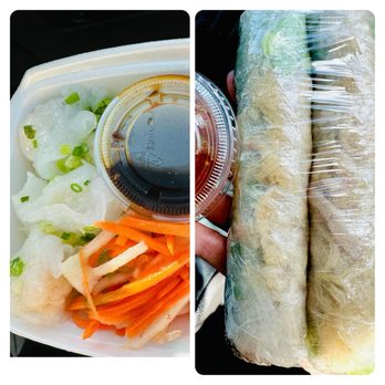 Pho Kim - Shrimp dumplings and bi cuon. Pass on both. - Vietnamese Near Me - Blaine, Minnesota