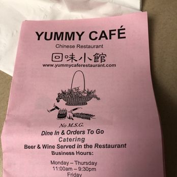 Yummy Café - Menu - Chinese Near Me - Seattle, Washington Yummy Café - Menu - Chinese Near Me - Seattle, Washington
