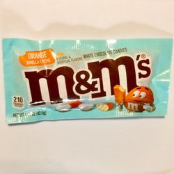 DG Market - Orange-vanilla creme, white chocolate m&m's. 1st time I've seen these...