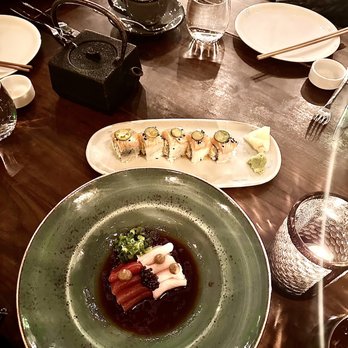 Catch - Truffle sashimi & hellfire sushi roll - Seafood Near Me - Las Vegas, Nevada