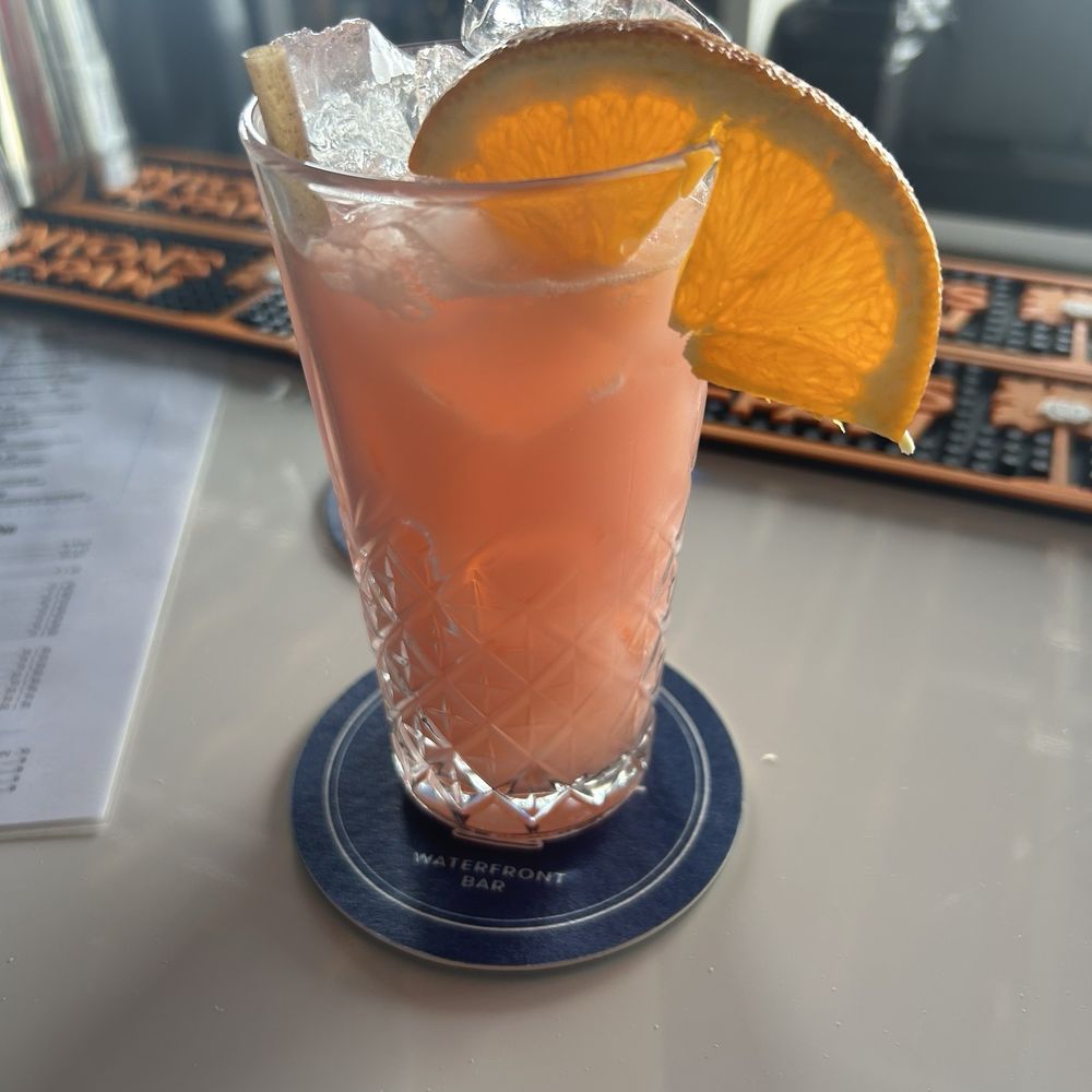 The Pearl Waterfront Bar - Salerno Sunburn! Must like Campari &gin - Wine Bars Near Me - Stuart, Florida The Pearl Waterfront Bar - Salerno Sunburn! Must like Campari &gin - Wine Bars Near Me - Stuart, Florida
