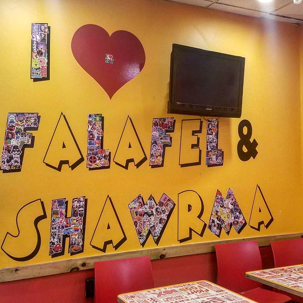 Shawarmania - Back part of restaurant. - Halal Near Me - Astoria, New York