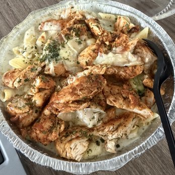 The Fishmarket - Blackened chicken broccoli Alfredo - Seafood Near Me - Clinton, Maryland The Fishmarket - Blackened chicken broccoli Alfredo - Seafood Near Me - Clinton, Maryland