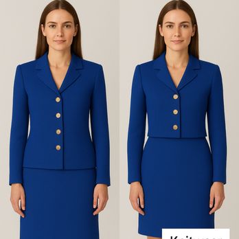 Knitwear Doctor - SHORTEN ST.JOHN JACKET AND SKIRT - Sewing & Alterations Near Me - Costa Mesa, California Knitwear Doctor - SHORTEN ST.JOHN JACKET AND SKIRT - Sewing & Alterations Near Me - Costa Mesa, California