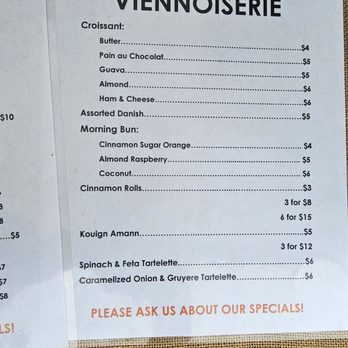 Bread Artisan Bakery - Sunday Farmer's Market Bread Artisan Bakery menu (1 of 3). 2/25/2024 - Bakeries Near Me - Santa Ana, California