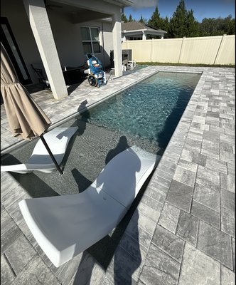 Weekly Maintenance Starting at $135/mo ! - Weekly Pool Maintenance Starting at $135/ mo !
Our experienced technicians will visit your property on a scheduled basis to perform thorough cleaning, including skimming the surface, vacuuming the pool floor, and optimising filtration. Maintaining optimal water quality is crucial for the health and enjoyment of your pool. Our team will regularly test and balance the chemical levels, ensuring parameters like pH, chlorine, and alkalinity are properly balanced to prevent issues such as algae growth.
Our technicians will inspect and clean your filtration system to ensure it operates efficiently, including cleaning and backwashing the filter media and inspecting for any signs of damage. By bundling these essential services into one comprehensive package, our Complete Pool Maintenance Package simplifies pool ownership and ensures your pool receives the highest level of care and attention from our experienced team at Blissful Waters Pool Care. Weekly Maintenance Starting at $135/mo ! - Weekly Pool Maintenance Starting at $135/ mo !
Our experienced technicians will visit your property on a scheduled basis to perform thorough cleaning, including skimming the surface, vacuuming the pool floor, and optimising filtration. Maintaining optimal water quality is crucial for the health and enjoyment of your pool. Our team will regularly test and balance the chemical levels, ensuring parameters like pH, chlorine, and alkalinity are properly balanced to prevent issues such as algae growth.
Our technicians will inspect and clean your filtration system to ensure it operates efficiently, including cleaning and backwashing the filter media and inspecting for any signs of damage. By bundling these essential services into one comprehensive package, our Complete Pool Maintenance Package simplifies pool ownership and ensures your pool receives the highest level of care and attention from our experienced team at Blissful Waters Pool Care.