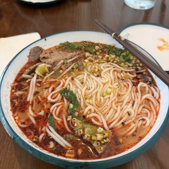 DH Noodles & Grill - Beef noodle soup with rice noodle - Noodles Near Me - San Jose, California