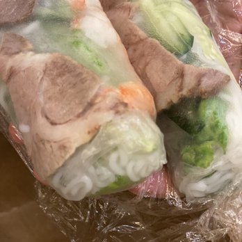 Boba Stop - Lol horrible picture of the spring rolls - Bubble Tea Near Me - Buffalo, New York