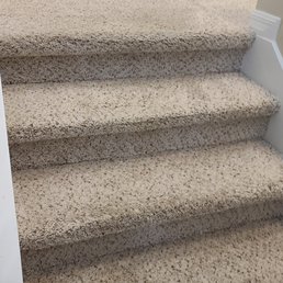 These stairs had dirt from dogs and boots all over them. Now they look brand new.