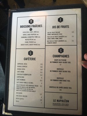Menu photo 1 Le Napoléon Paris, 75 Menu photo 1 Le Napoléon Paris, 75
