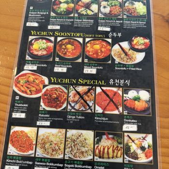 Yuchun - Menú - Korean Near Me - Los Angeles, California