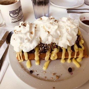 More Than Waffles - Lemon cream was perfect- not tart! The blueberry goes so well with it on top of the perfect waffles - Breakfast & Brunch Near Me - Encino, California More Than Waffles - Lemon cream was perfect- not tart! The blueberry goes so well with it on top of the perfect waffles - Breakfast & Brunch Near Me - Encino, California