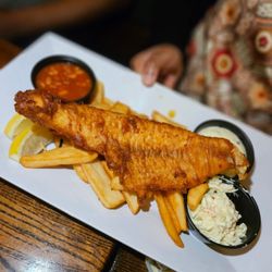 Heritage Bar & Restaurant - Fish & Chips - several people ordered this and they loved it