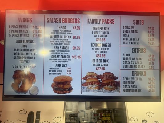 Menu photo 2 Crazy D’s Hot Chicken Las Vegas, NV