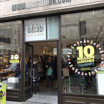 Wasabi - The Piccadilly store front - Sushi Bars Near Me - London, XGL