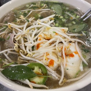 Pho N’ Rolls - Pho with steak and meatballs don't be afraid to add a few eggs it's so delicious. - Vietnamese Near Me - Siloam Springs, Arkansas Pho N’ Rolls - Pho with steak and meatballs don't be afraid to add a few eggs it's so delicious. - Vietnamese Near Me - Siloam Springs, Arkansas