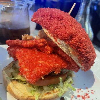 Sugar Factory - Flamin Cheeto burger - Desserts Near Me - Jacksonville, Florida Sugar Factory - Flamin Cheeto burger - Desserts Near Me - Jacksonville, Florida