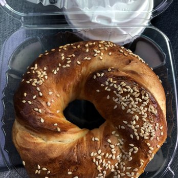 Espresso Air - Turkish bagel with melted feta inside - Coffee & Tea Near Me - Westerville, Ohio