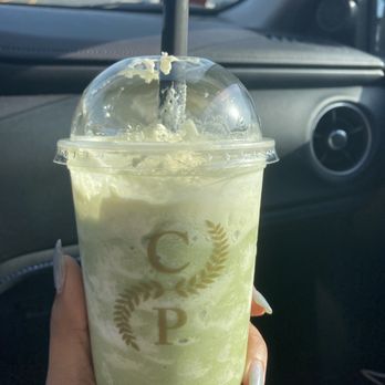 Cafe Pruvia - Matcha swirl - Bubble Tea Near Me - Gardena, California Cafe Pruvia - Matcha swirl - Bubble Tea Near Me - Gardena, California