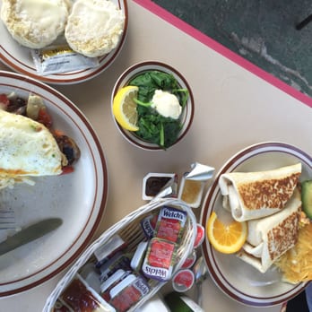 The Roost Cafe - Cali omelette and roost burrito! Yum:) - Breakfast & Brunch Near Me - Chico, California