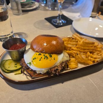 Black Duck - Duck burger with a duck egg! - Cocktail Bars Near Me - Minneapolis, Minnesota