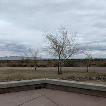 Ehrenberg Rest Stop Eastbound - Lots of clouds and rain coming - Rest Stops Near Me - Ehrenberg, Arizona