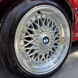 Wheel cleaning and wax.