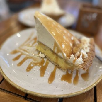 Monkeypod Kitchen - Guilty Pie Pictures took bite already  Banana Cream Pie - can you say  "A-MAZING" - Hawaiian Near Me - Kapolei, Hawaii