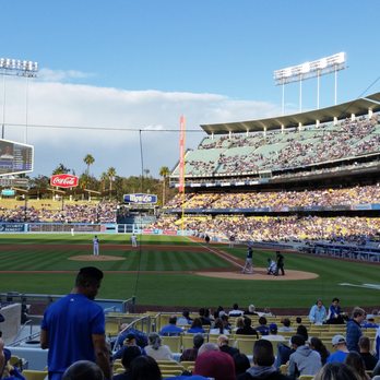 Dodger Stadium - Field Level - Stadiums & Arenas Near Me - Los Angeles, California