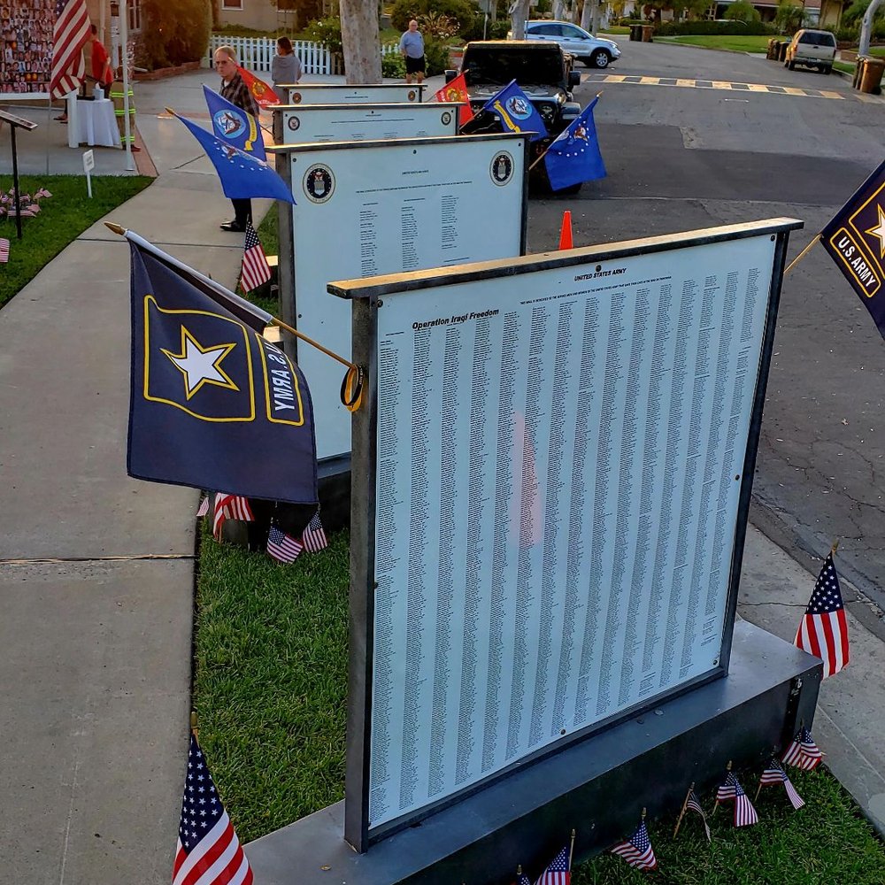 Fullerton 9/11 Memorial - Military Walls. - Museums Near Me - Fullerton, California
