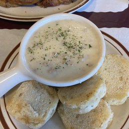 Biscuits and gravy! Would not order the sausage gravy. Not good. Biscuits and gravy! Would not order the sausage gravy. Not good.