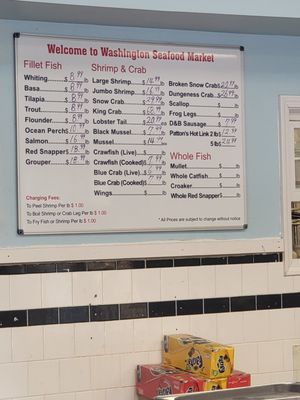Menu photo 4 Washington Seafood Market Atlanta, GA Menu photo 4 Washington Seafood Market Atlanta, GA